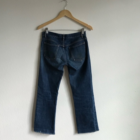 A.P.C raw hem cropped low waist jeans - XS - Picture 4 of 4